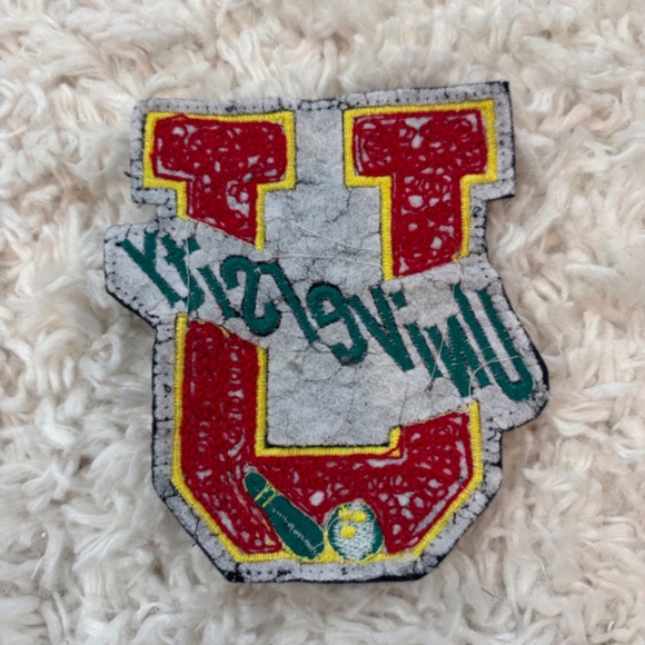 Vintage Bowling University patch - Picture 2 of 6